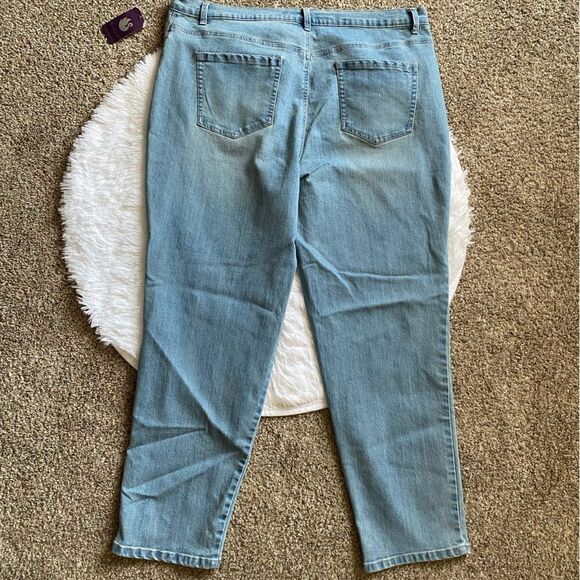 Gloria Vanderbilt Amanda Jeans New Womens Size 18W - Picture 2 of 8